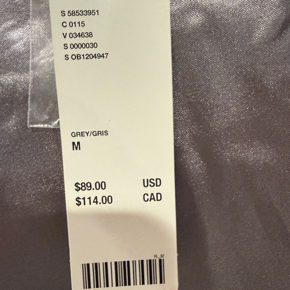 NWT Urban Outfitters Grey Felted Cropped Jacket - Size M - Picture 7 of 8